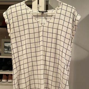 Express short sleeve blouse